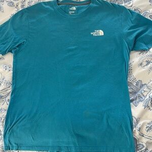 The North Face Blue Short Sleeve Tee